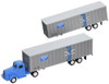 Bachmann 42234 HO Scale  Boston & Maine 50's/60's Truck Cab Want Two Piggy Back Trailers