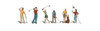 Woodland Scenics A1907 HO Scale Golfers