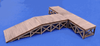 Blair Line LLC 174 HO Scale Laser Cut Loading Ramp Kit Unassembled Wood Kit