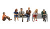 Woodland Scenics A2129 N Scale People Sitting