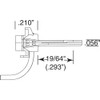 Kadee 119 #SE SHELF COUPLER MED CTR