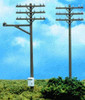 Atlas 775 HO Telephone Poles HO (12)