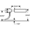 Kadee 146 #LNG CTRSET SHANK COUPLER