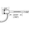 Kadee 146 #LNG CTRSET SHANK COUPLER