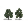 Woodland Scenics TR1513 5" - 6" Medium Green (2)