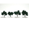 Woodland Scenics TR1505 2" - 3" Dark Green (4)