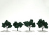 Woodland Scenics TR1505 2" - 3" Dark Green (4)