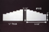 Monroe Models 115 HO GROOVE FACE TUNNEL 2PK