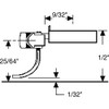 Kadee 142 #HO WHISKER COUPLER 9/32