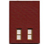 HO DPM 2 Story/2 Low Rectangle Windows (4)