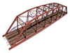 Central Valley Model Works 1900 HO 200 Foot Double Track Parker Truss Bridge Kit