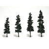 Woodland Scenics TR1561 4" - 6" Conifer Green (4)