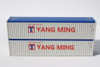 JTC 402005 N YANG MING (Gray) 40' Canvas/Open Top Magnetic Container (2 PK)