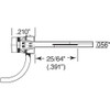 Kadee 156 #HO COUPLR LONG 25/64 CTR