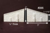 Monroe Models 205 N RANDOM WING WALLS 2PK