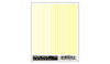 Woodland Scenics DT516 Stripes Yellow