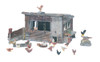 Woodland Scenics D215 HO Scale Chicken Coop Kit