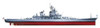 Tamiya 78029 1:350 US Battle ship BB63 M0