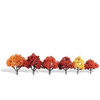 Woodland Scenics TR3541 3" - 5" Harvest Blaze Trees (6)