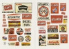 JL Innovative 236 HO Scale Vintage Gas Station Signs Atlantic