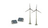 Woodland Scenics SP4448 Alternative Energy Scene Setters
