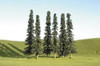 Bachmann 32203 O Scale 8" - 10" Conifer Trees SceneScapes (3 PK)