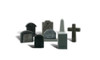 Woodland Scenics A2554 G Scale Tombstones