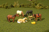 Bachmann 33169 O Scale  Horses SceneScapes