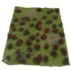 JTT Scenery 95604 Flowering Meadow Red 5" X 7" Sheet
