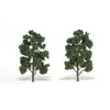 Woodland Scenics TR1519 8" - 9" Medium Green (2)