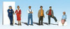 Woodland Scenics A1874 HO Scale 6 Casual People