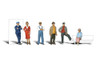 Woodland Scenics A1874 HO Scale 6 Casual People