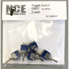 NCE 5240317 DPDT CENTER TOGGLE 3 PACK