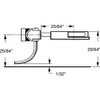 Kadee 26 HO LONG CENTERSET SHANK