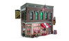 Woodland Scenics BR5844 O Built-&-Ready Corner Emporium Building