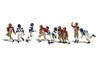 Woodland Scenics A1895 HO Scale Youth Football Players