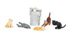 Bachmann 33157 O Scale Cats With Garbage Can Scenescapes
