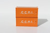 JTC 205306 N CCNI 20' Std. Height Containers With Magnetic System (2 PK)