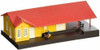 Bachmann 45907 N Scale Freight Station