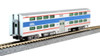 Kato 1560970 N Pullman Two-Level 4-Window Coach Chicago Metra #7836