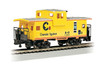 Bachmann HO Scale CHESSIE - YELLOW - 36' WIDE-VISION CABOOSE