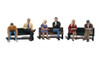 Woodland Scenics A2206 N Scale People on Benches