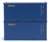 JTC 205336 N SEACO 20' Std. Height Containers With Magnetic System (2 PK)
