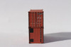 JTC 205458 N USAU MILITARY SERIES Brown Patch 'A' 20' Std. Containers (2 PK)