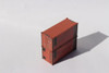 JTC 205458 N USAU MILITARY SERIES Brown Patch 'A' 20' Std. Containers (2 PK)