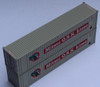 JTC 405522 N MITSUI O.S.K. LINES (MOL) 40' Standard Height Containers (2 PK)