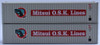 JTC 405522 N MITSUI O.S.K. LINES (MOL) 40' Standard Height Containers (2 PK)