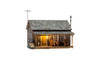 Woodland Scenics BR4955 N Scale Rustic Cabin