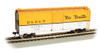 Bachmann 16006 HO Scale 40' Box Car Yellow & Silver D&RGW #68968