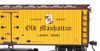 Bachmann 16334 HO Track Cleaning 40' Reefer Car Manhattan Brewing Co. #9900